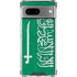 Saudi Arabia Flag Distressed Google Pixel 8 Clear Case